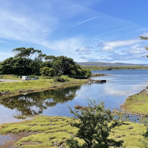 View out onto Loch Dunvegan © Al McLeod 2023